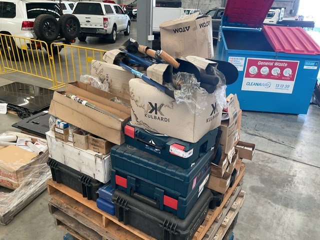 Pallet of Assorted Tools