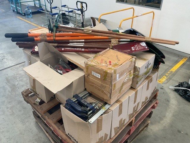 Pallet of Assorted Hand Tools