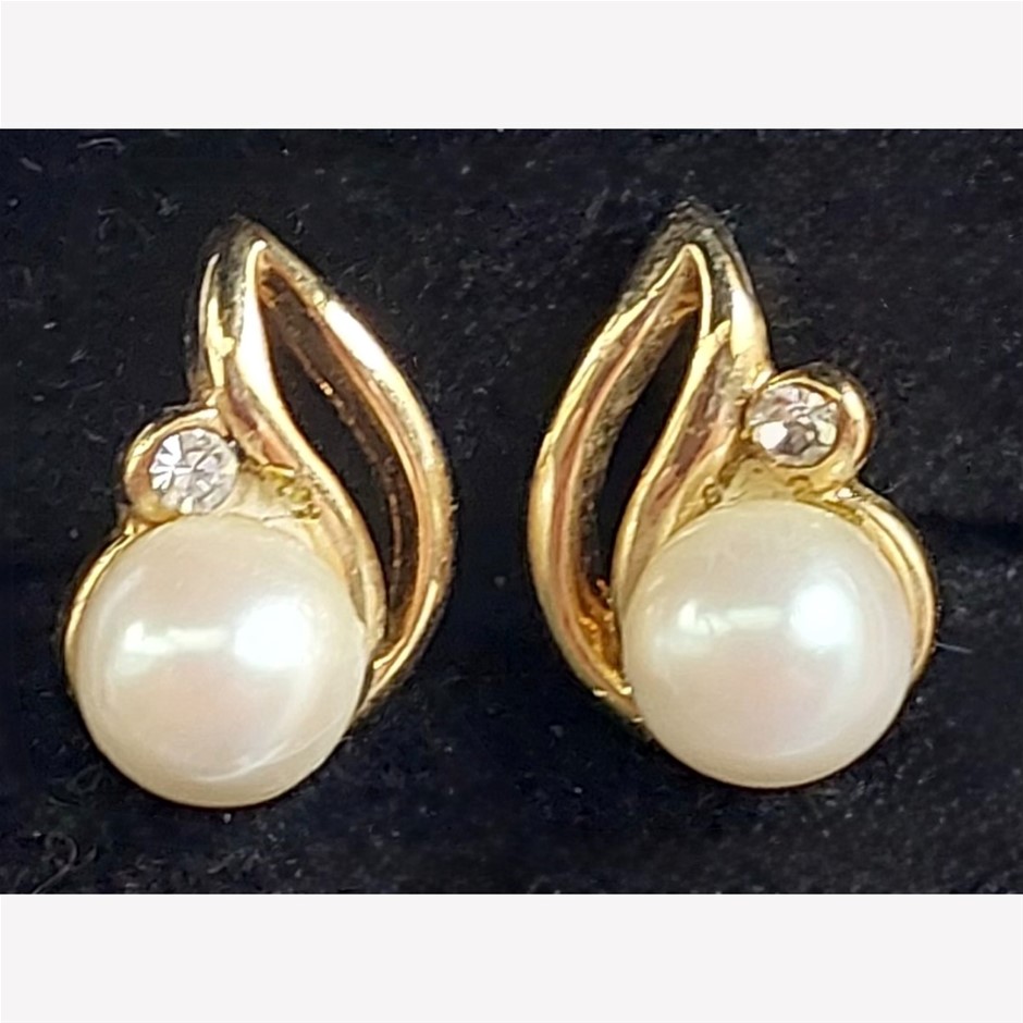 6mm Pearl & CZ