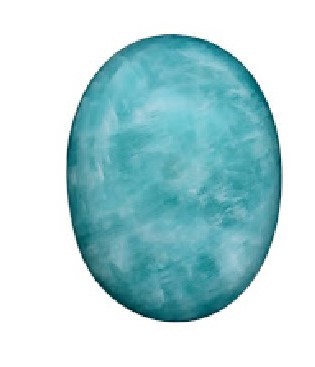 25.93 carat Blue green Natural Amazonite certified brazil val USD $2,463.35