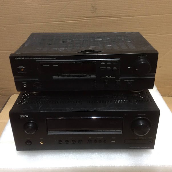 Denon DRA-275R Stereo Receiver&AVR-1912 AV Receiver (Lot of 2)