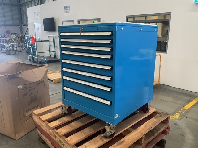 8 Draw High Density Workshop Trolley