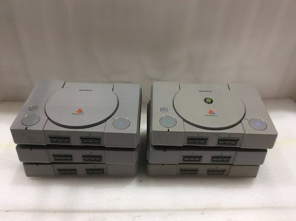 Sony PlayStation SCPH-5502&SCPH-9002 Consoles (Lot of 6)