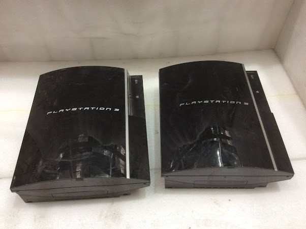 Sony PlayStation 3 CECHG02&CECHC02 Consoles (Lot of 2)
