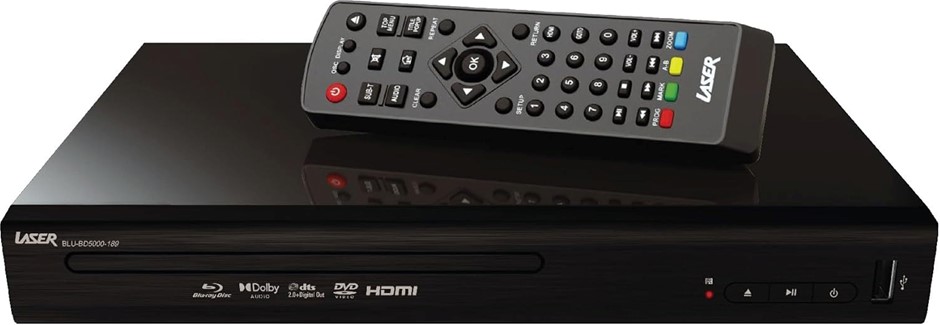 Laser Blu-Ray Player Multi Region HDMI, Full HD, USB Playback, Dolby DTS 7.
