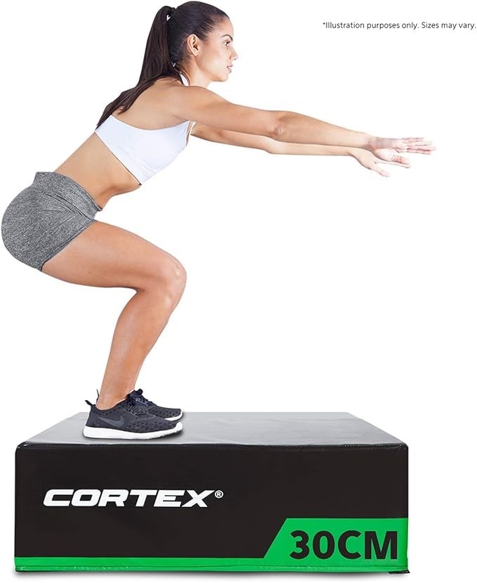 CORTEX Soft Plyometric Training Box 30cm Plyo Box Jump Functional Training