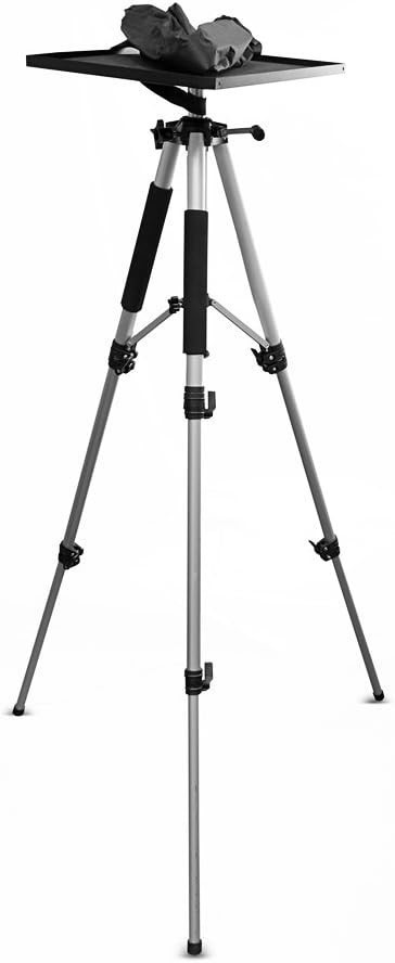 PYLE Video Projector Mount Stand, Adjustable Height 20.5in-59in, Rotating S