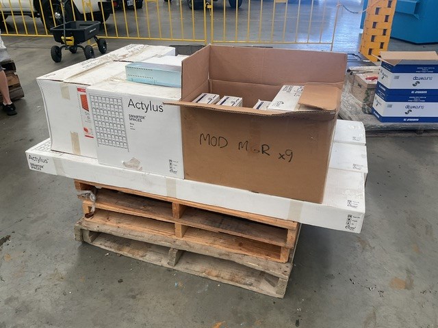 Acrylics Smarter Spaces Shelf Packs Pallet Of