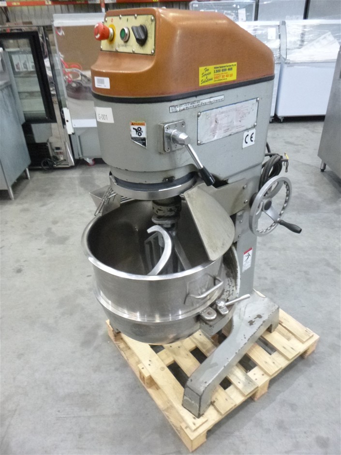BakerMix 60A-G Metal Freestanding Planetary Mixer