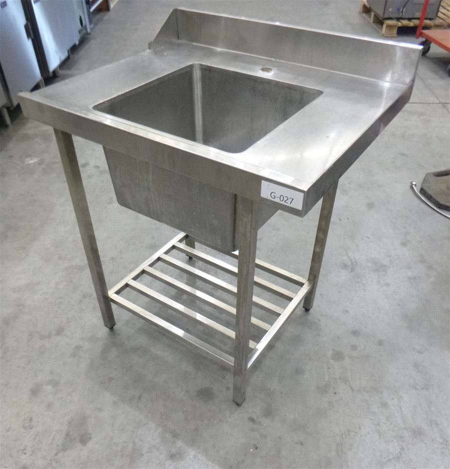 Stainless Steel Fill In Bench With Sink