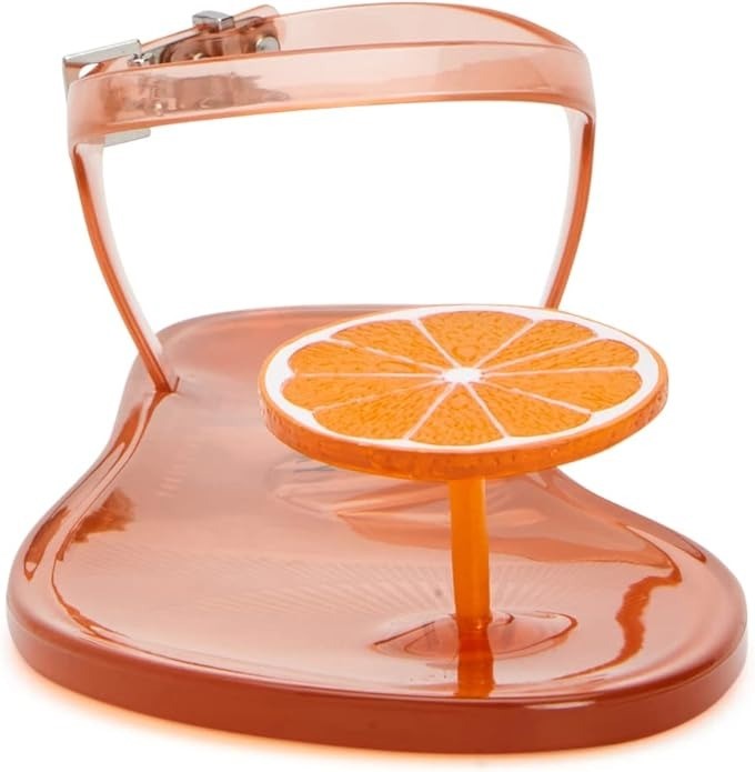 KATY PERRY Women's The GELI 0070 Thong, Size 6M / 36, Orange. Buyers Note