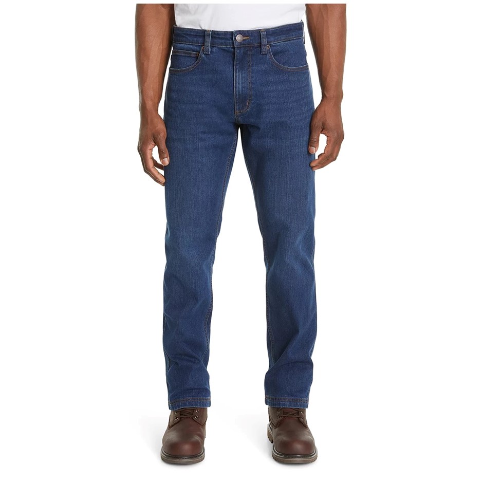 SIGNATURE Men's Jeans, Size 38x34, Dark Blue. Buyers Note - Discount Freig