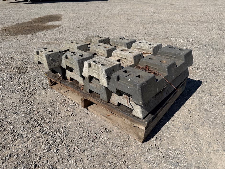 Qty of Assorted Concrete Bases