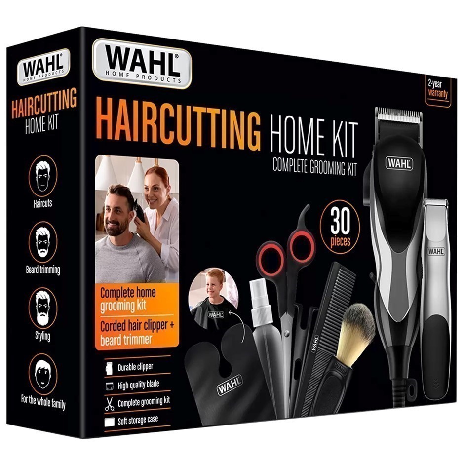 WAHL Haircutting Home Kit 30 Pieces, 3026404. NB: Minor Use.