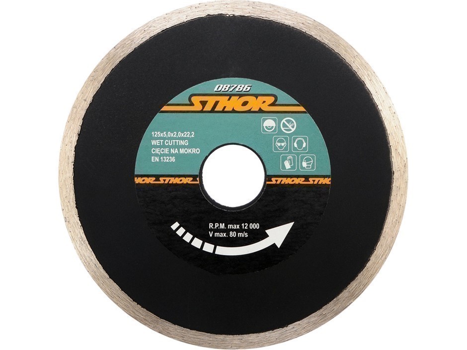 5 x Diamond Cutting Blades 125mm, Wet Cutting.