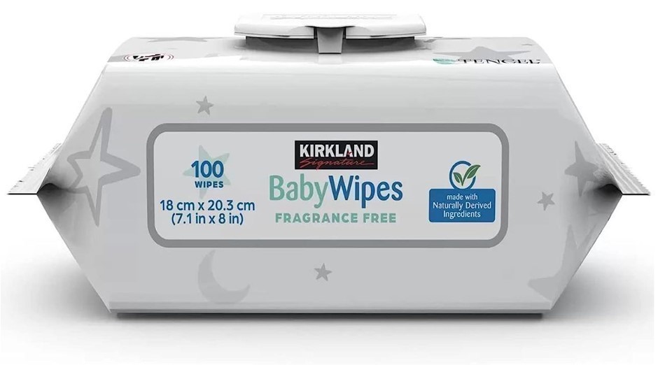 8 x Pack of 100pc SIGNATURE Tencel Baby Wipes, Fragrance Free, 18cm x 20.3c