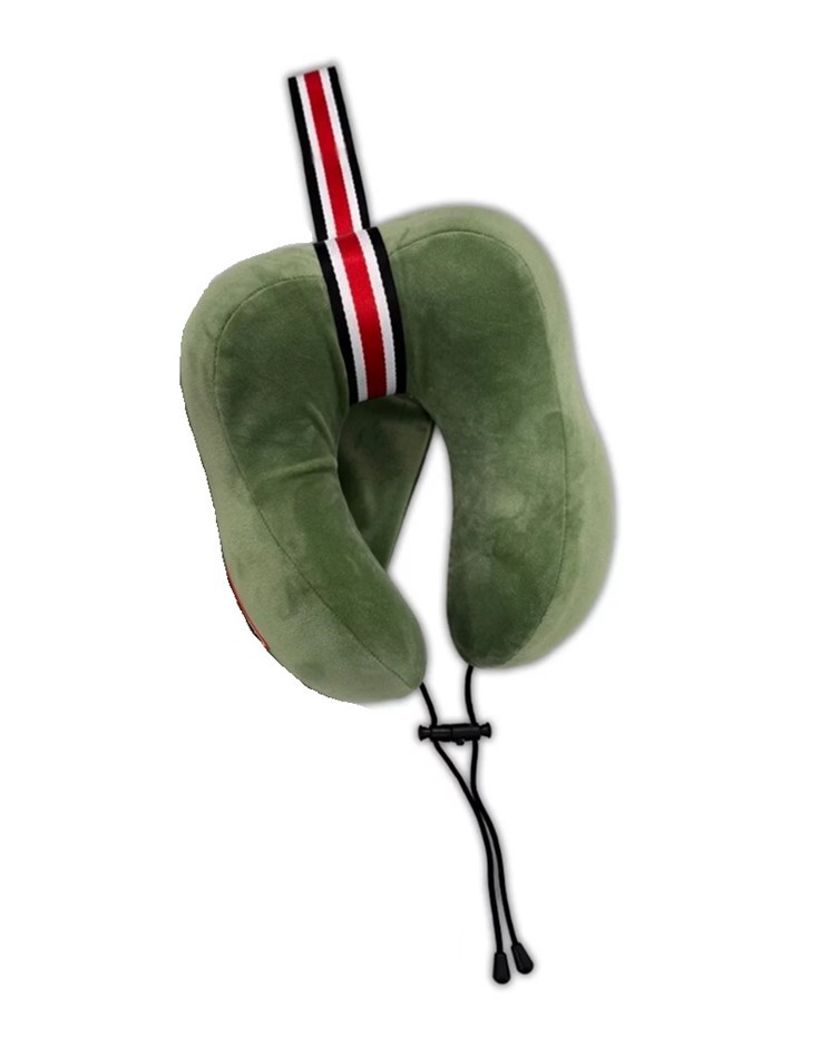 HUNTER Travel Pillow, Green. N.B: Not in original packaging.