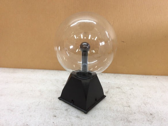 Unknown Brand Plasma Ball Vacuum Pressurized Glass Globe
