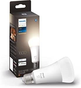 PHILIPS Hue White A67 High Brightness, 100W, 1600 Lumens Smart Bulb, E27 Fi