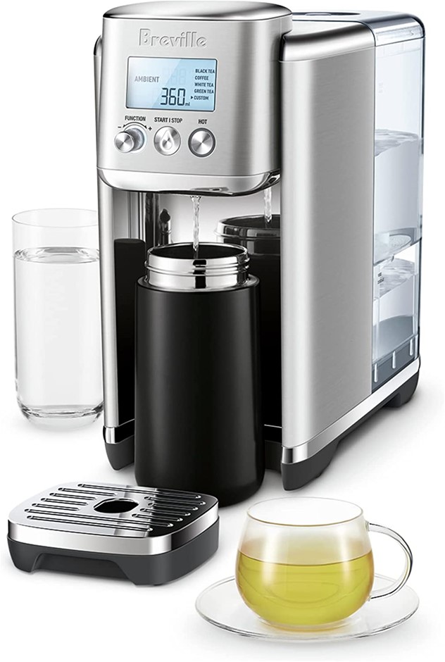 BREVILLE the AquaStation™ Hot Water Dispenser, LWA200, Brushed Stainless St