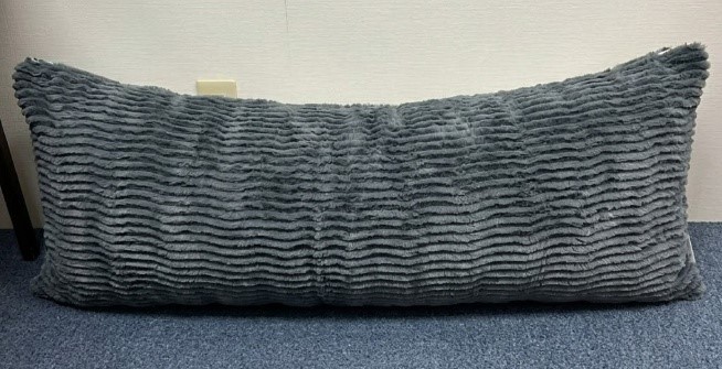 CASUAL LIVING Body Pillow, Natalie, Dark Gray, 50 x 121 cm. NB: No packagin