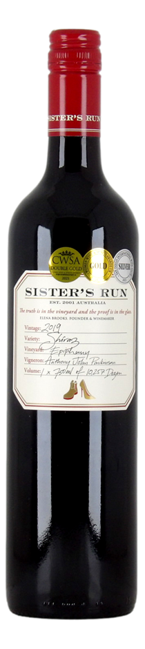 Sisters Run Shiraz 2019 (1x 750mL)