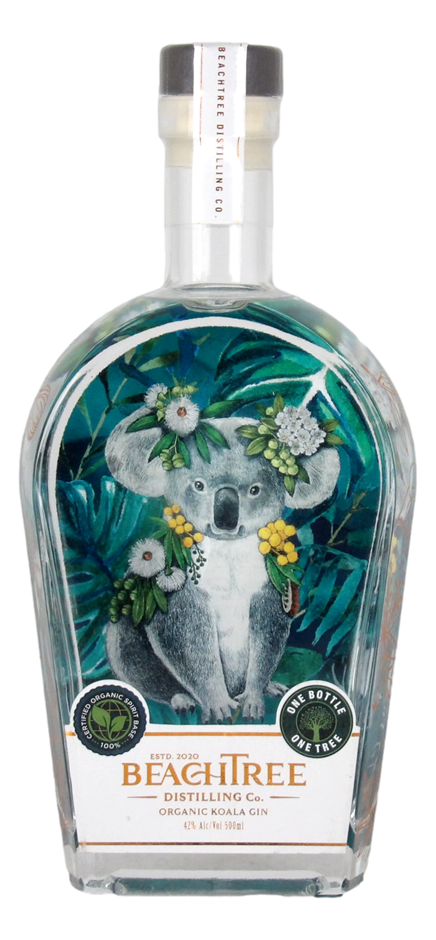 Beach Tree Distilling Co. Koala Gin (1x 500mL), AUS.