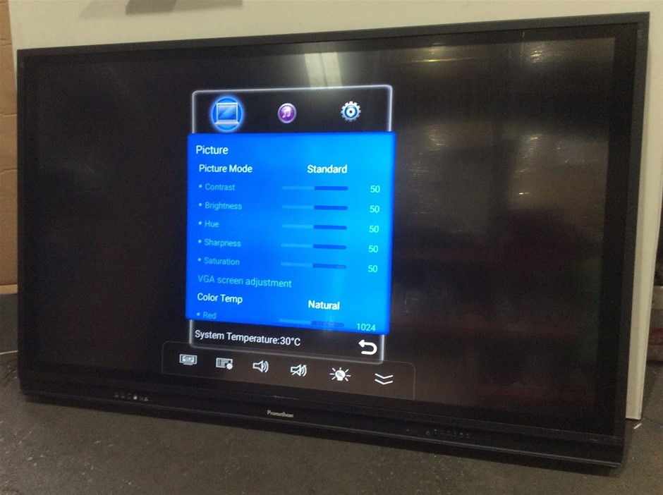 Promethean AP6-75-4K ActivPanel Touchscreen Display