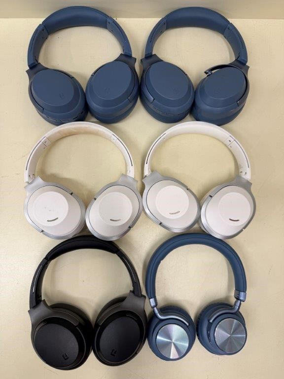6 x LIQUID EARS Wireless Headphones