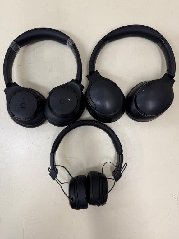 3 x Assorted Wireless Headphones including