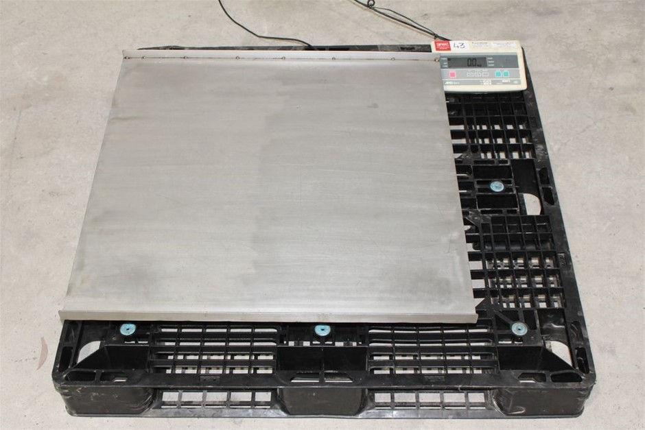 S/S Platform Scale "AND" – 600kg Capacity