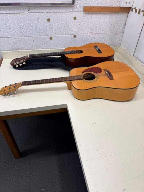 2 x Acoustic Guitars including