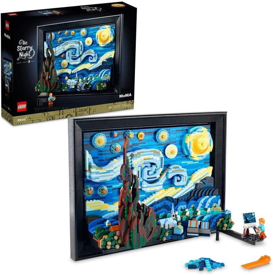 LEGO® Ideas Vincent Van Gogh – The Starry Night 21333