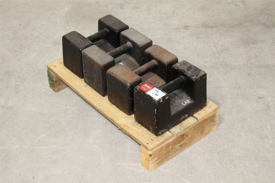 Pallet of Calibration Weights