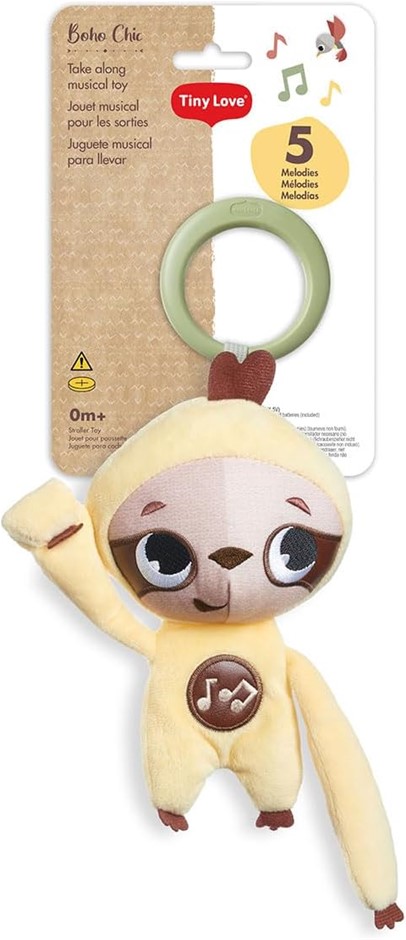 3 x Assorted Baby Toys, 0-6M+, Comprising: 1 x TINY LOVE Boho Chic Collecti