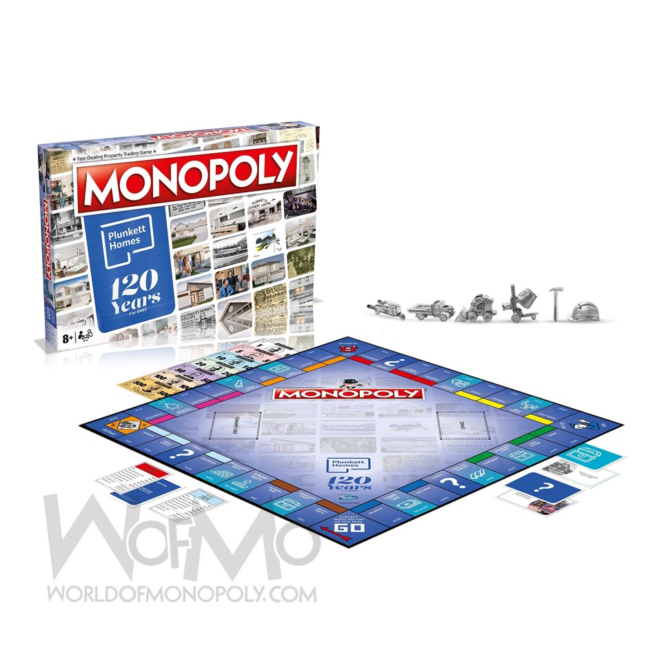 MONOPOLY Plunkett Homes 120 Years (Australia).