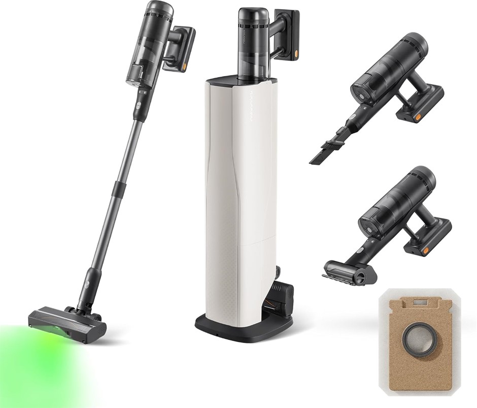 ROBOROCK H60 Hub Ultra Cordless Vacuum Cleaner w/ Auto-Empty Dock, Colour: