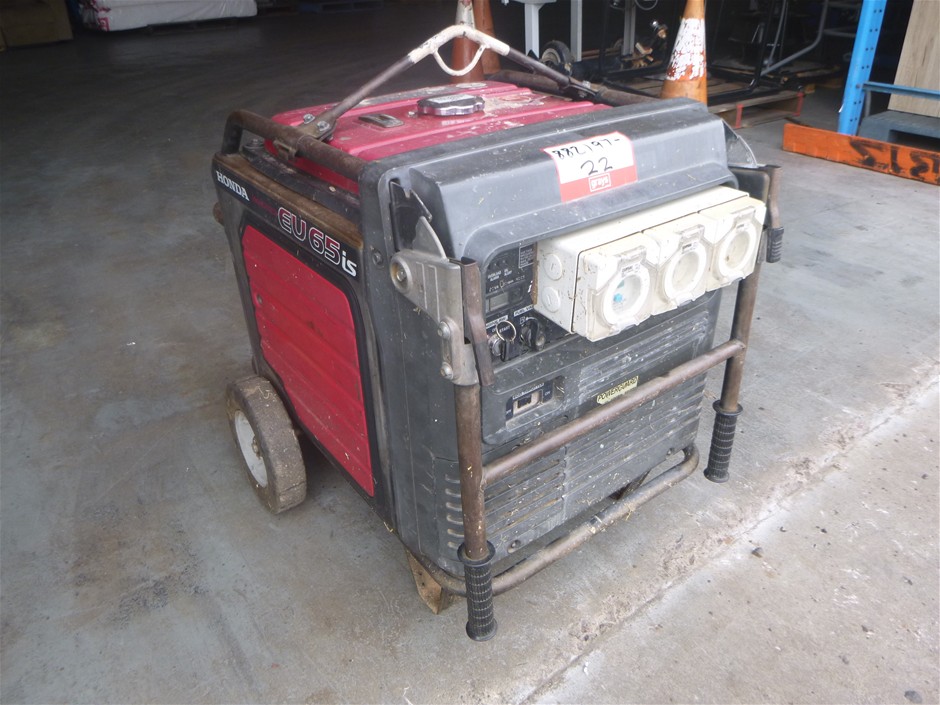 Generator Portable Honda Inverter EU65is Generator