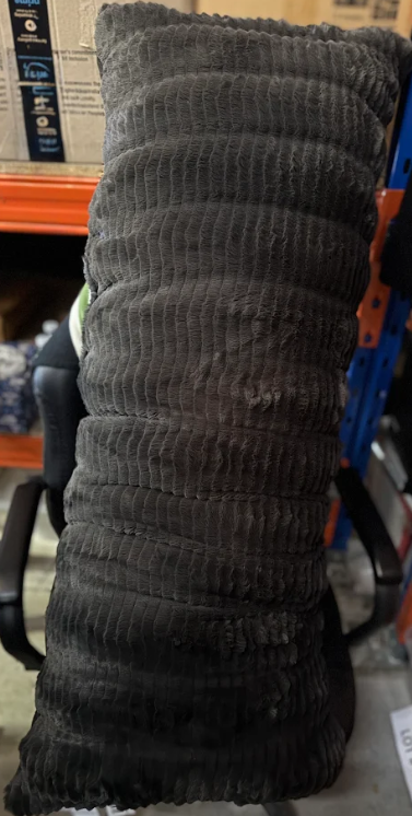 Casual Living Natalie Body Pillow Dark Gray, 50cm x 121cm