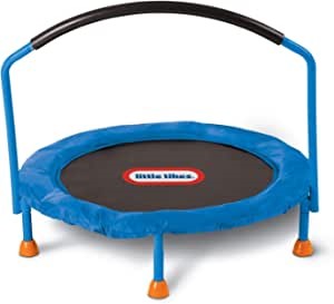 LITTLE TIKES Easy Store 3-ft Trampoline, Mixed.