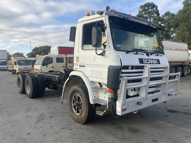 1991 Scania 93M 6 x 4 Cab Chassis Truck