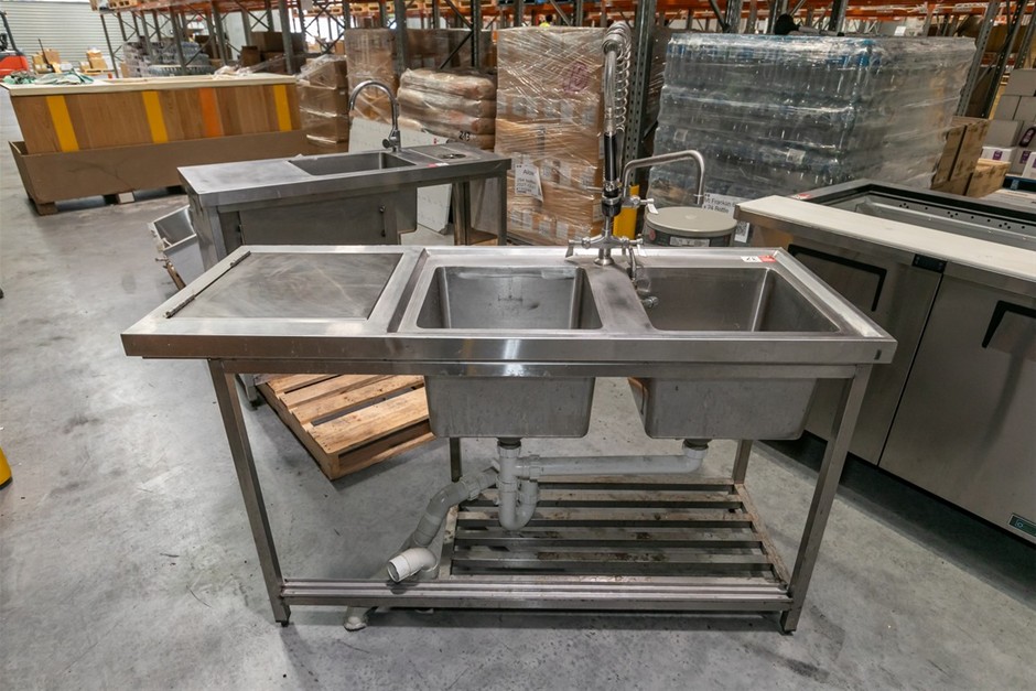 Kitchen Sink with Under Rack Auction (0037-5062448) | Grays Australia