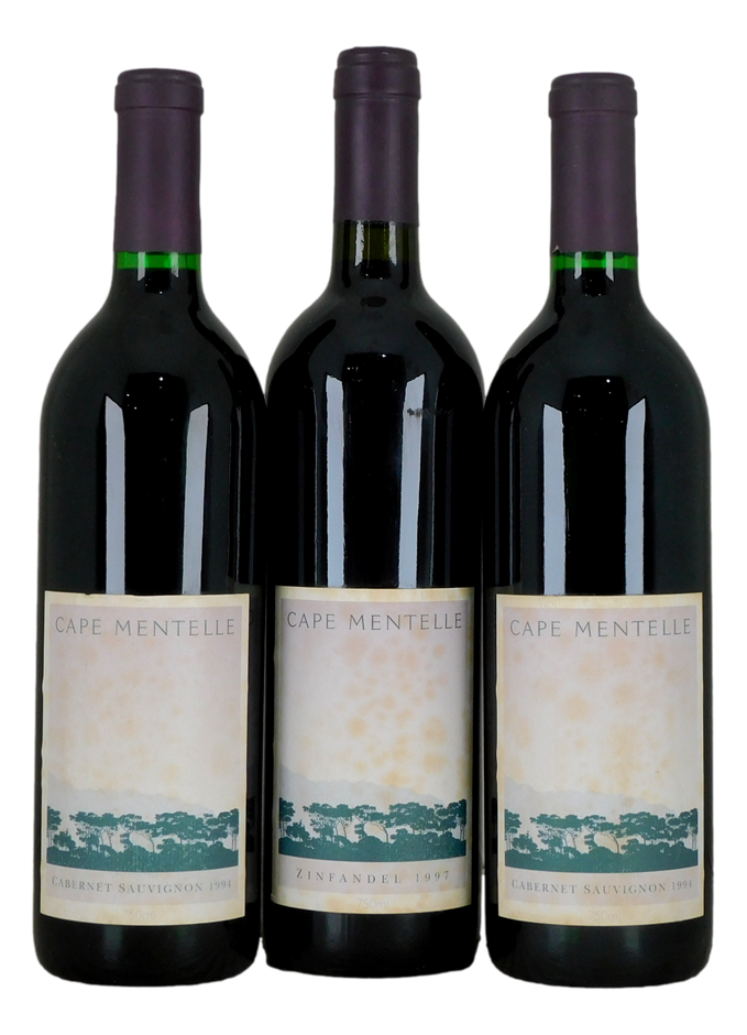 Cape Mentelle Cred Wine 1994/1997 (3x 750mL), WA.