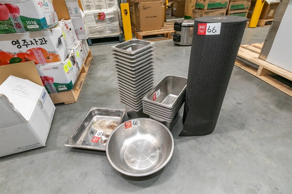 Bundle of SS Trays and More