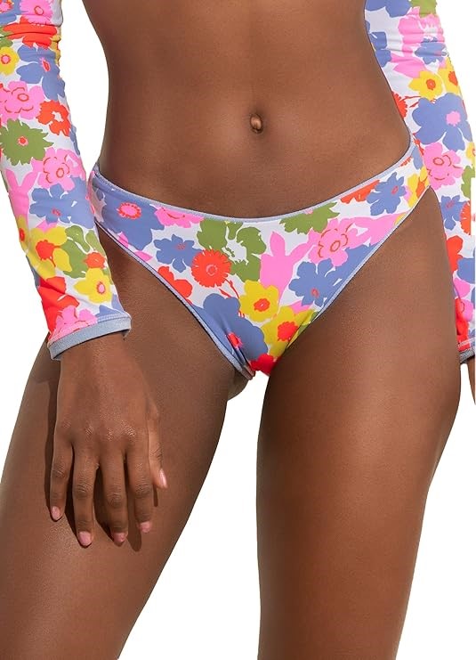 MAAJI Women's Serenity Lavender Sublimity Classic Bikini Bottom, Size S, Bl