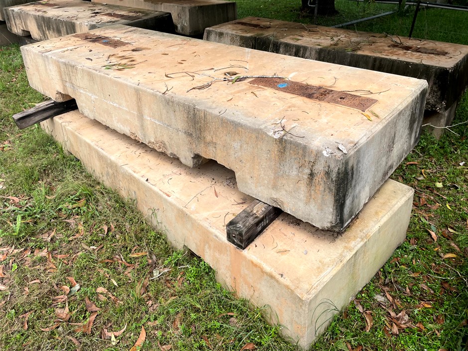 <p>Precast Concrete Footings x2</p>