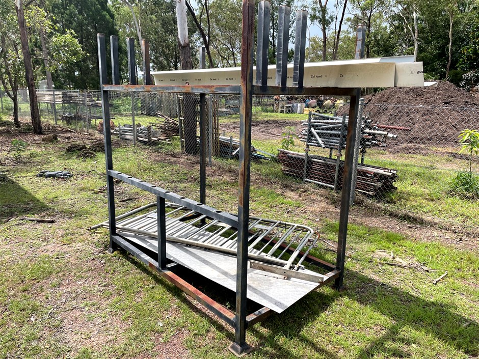 <p>Storage Rack, Flashing & Fence Panels</p>