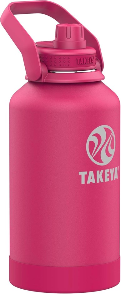 TAKEYA Actives Insulated Stainless Steel Bottle, Sport Spout Lid & Extra L