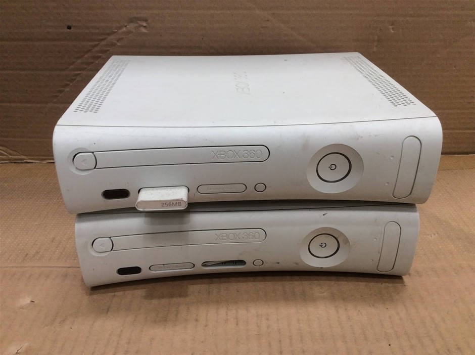Microsoft Xbox 360 Gaming Console (Lot of 2)