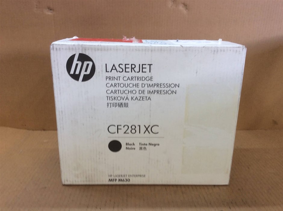 HP CF281XC Black LaserJet Toner Cartridge - New